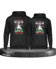 Berry Christmas Love Hoodie schwarz