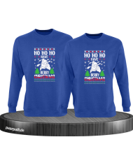 Berry Christmas Sweatshirt blau