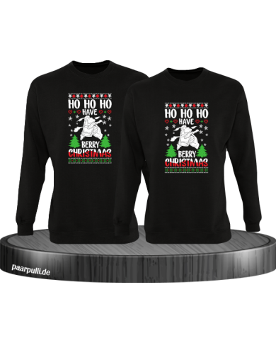 Berry Christmas Sweatshirt schwarz Berry Christmas Sweatshirt schwarz