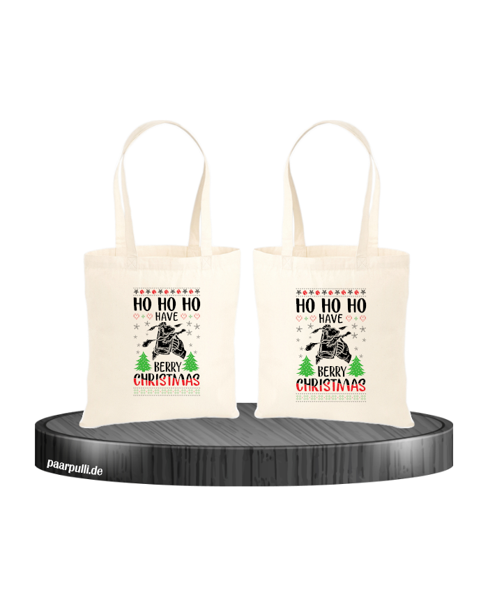 Berry Christmas Jutebeutel Set