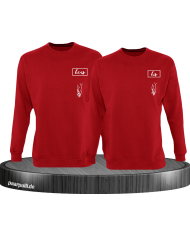 Hers and His Sweatshirt rot