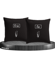 Hers and His Kissenbezüge Set