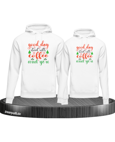 All I Need Is Coffee And You Hoodie schwarz weiß All I Need Is Coffee And You Hoodie schwarz weiß