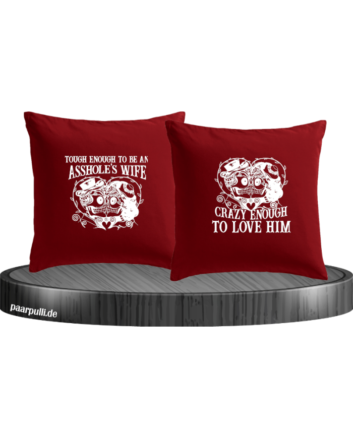 Tough and Crazy Kissenbezüge Set