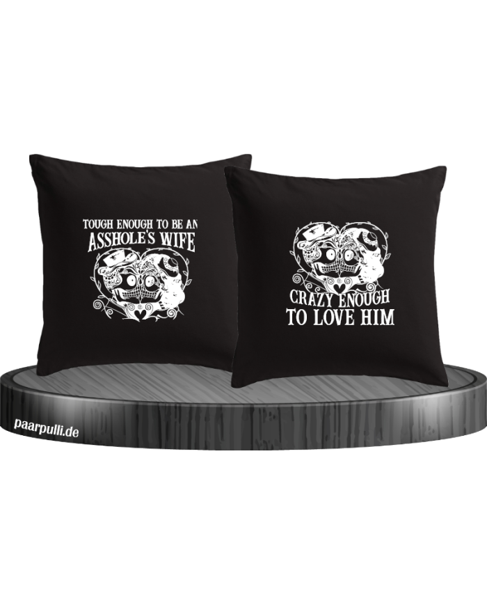 Tough and Crazy Kissenbezüge Set