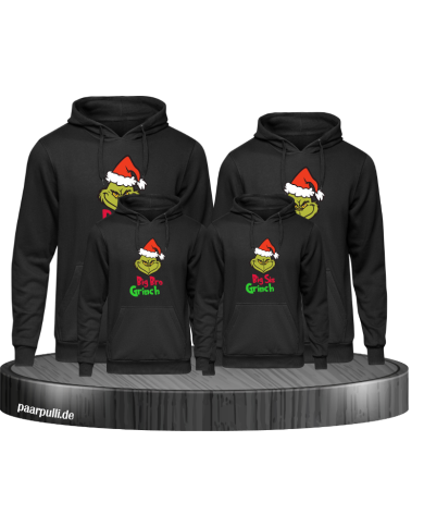 Grinch Weihnachtspulli mit Body schwarz Grinch Weihnachtspulli mit Body schwarz