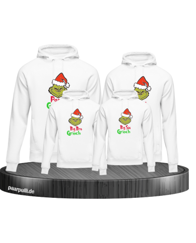 Grinch Weihnachtspulli mit Body weiß Grinch Weihnachtspulli mit Body weiß