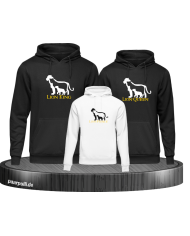 Lion Family Hoodies Familienlook