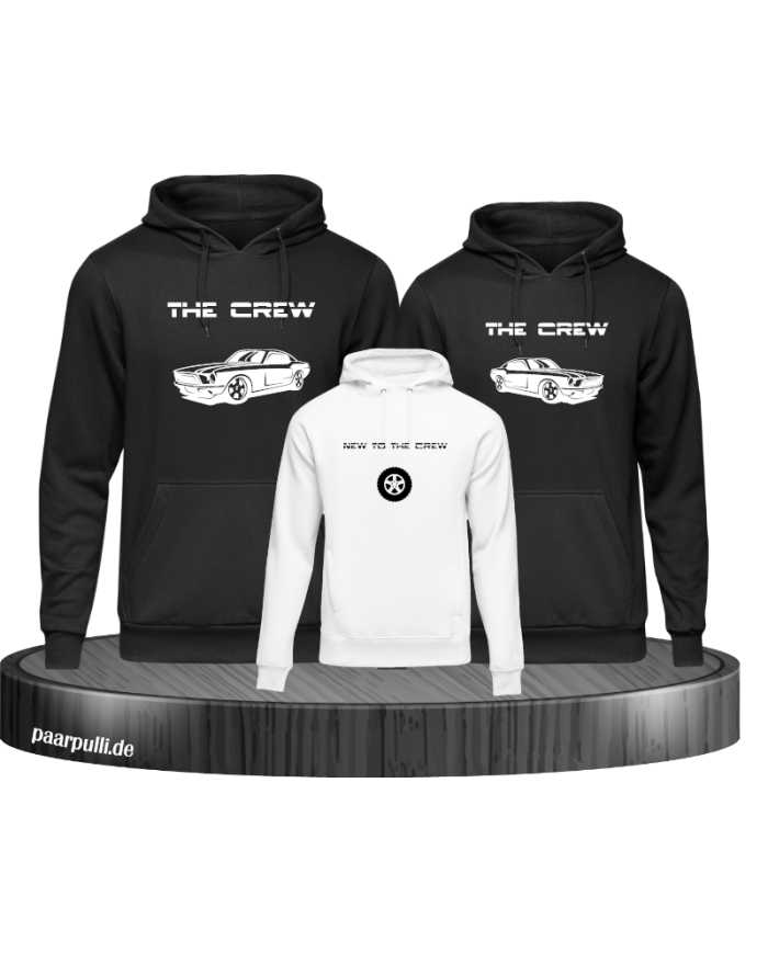 The Crew schwarz und weiß