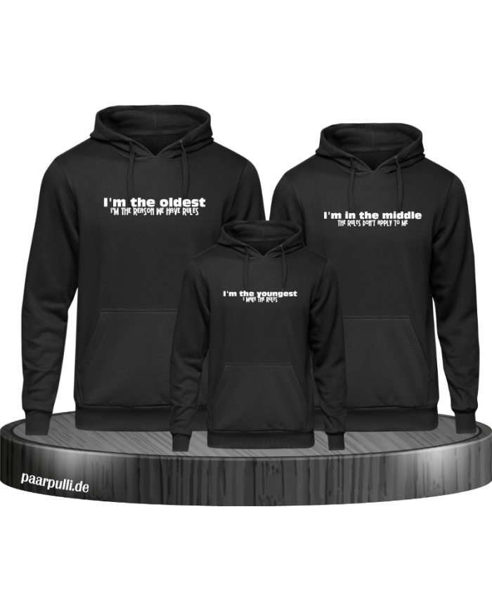 I'm the youngest, middle, oldest schwarz