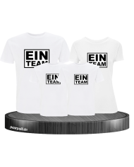 "EIN TEAM" 4er Familienlook Set