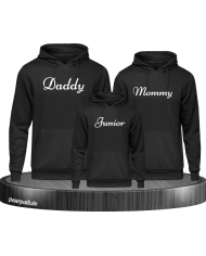 Mommy Daddy Junior Familienlook Hoodie Set