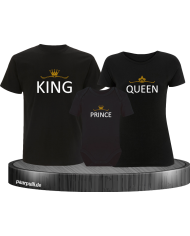 Family Shirt Set für Vater Mutter und Baby