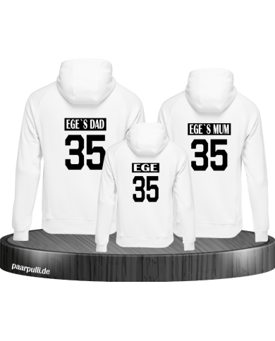 Mum and Dad Familienlook Pullover Mum and Dad Familienlook Pullover