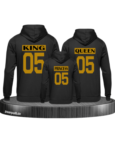 King queen prince deals princess hoodie