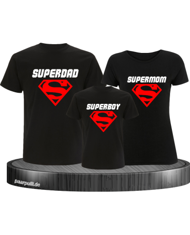 Superfamilie als Partnerlook schwarz Superfamilie als Partnerlook schwarz
