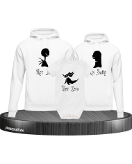 Jack Family Hoodies mit Baby Body Familienlook
