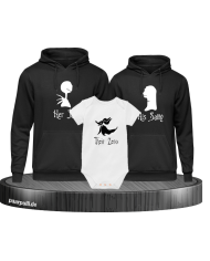 Jack Family Hoodies mit Baby Body Familienlook