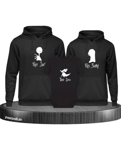 Jack Family Hoodies mit Baby Body Familienlook Jack Family Hoodies mit Baby Body Familienlook