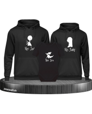 Jack Family Hoodies mit Baby Body Familienlook