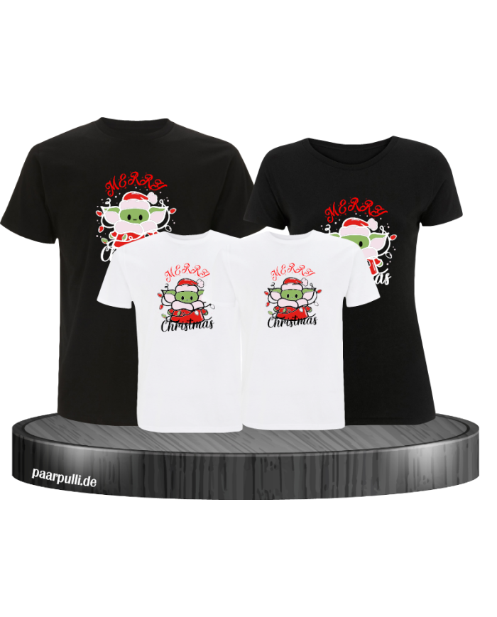 May Christmas be with you T-Shirts Familienlook