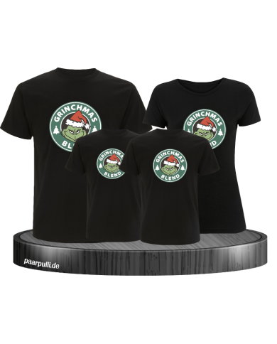 Christmas Blend T-Shirts Familienlook Christmas Blend T-Shirts Familienlook