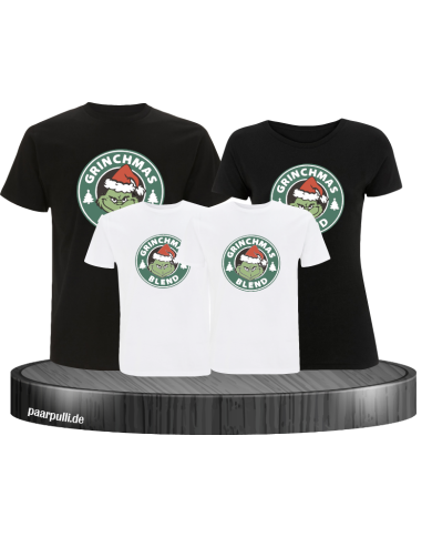 Christmas Blend T-Shirts Familienlook Christmas Blend T-Shirts Familienlook
