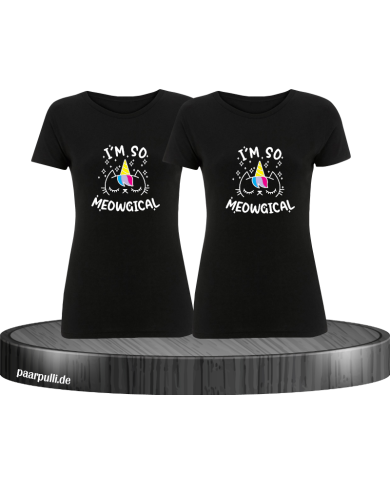 Meowgical - Best Friends T-Shirt Set schwarz Meowgical - Best Friends T-Shirt Set schwarz