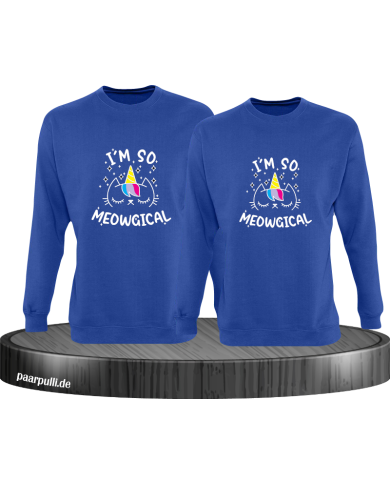 Meowgical Sweatshirt blau Meowgical Sweatshirt blau
