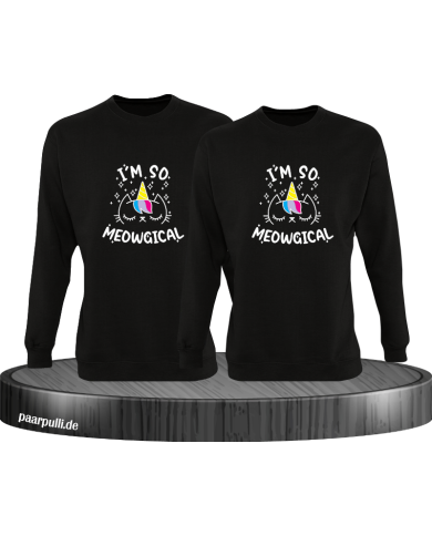 Meowgical Sweatshirt schwarz Meowgical Sweatshirt schwarz