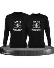 Meowgical Sweatshirt schwarz