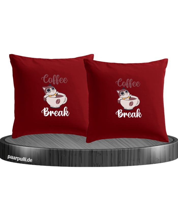 Coffee Break Kissenbezüge Set