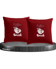 Coffee Break Kissenbezüge Set