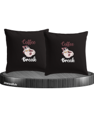 Coffee Break Kissenbezüge Set