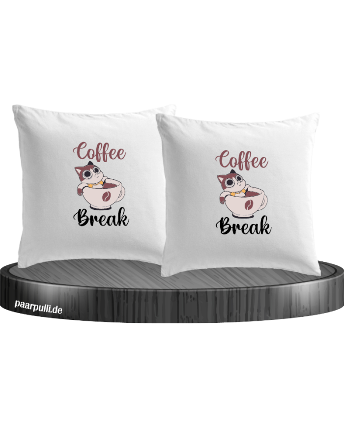 Coffee Break Kissenbezüge Set