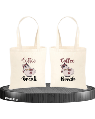 Life is good after Coffee Jutebeutel Set Life is good after Coffee Jutebeutel Set