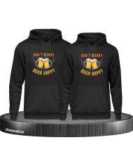 Beer Happy Hoodie schwarz