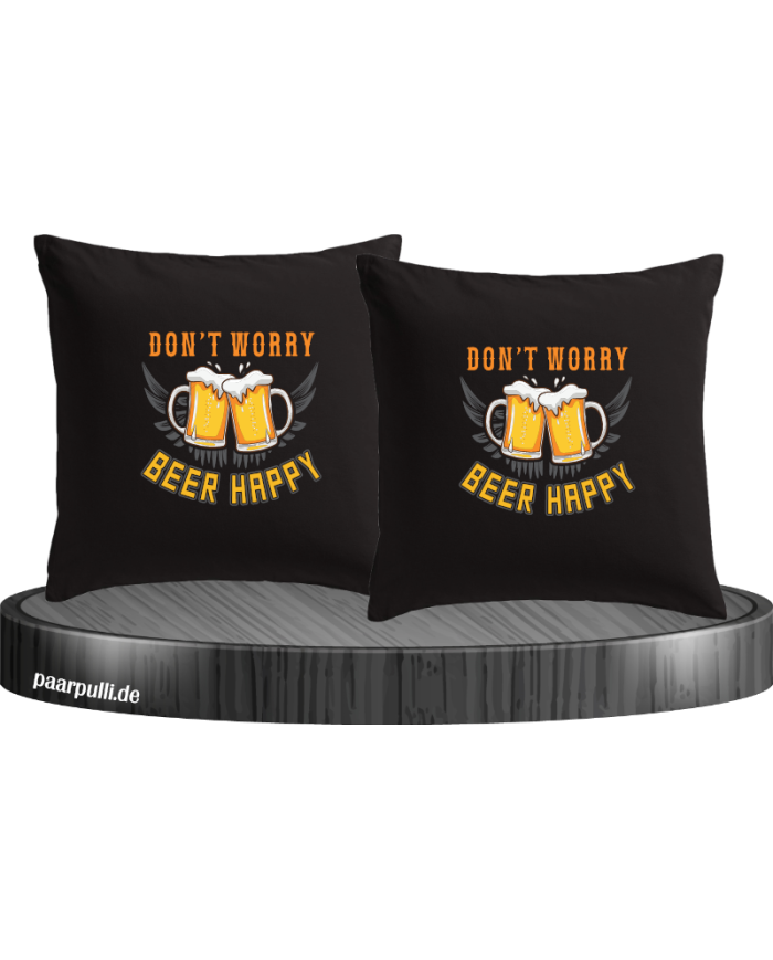 Beer Happy Kissenbezüge Set
