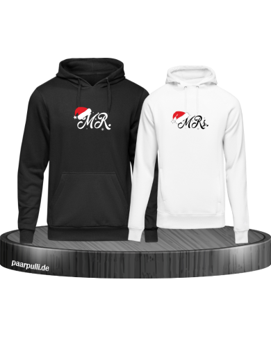 Mr. and Mrs. Hoodie schwarz weiß Mr. and Mrs. Hoodie schwarz weiß