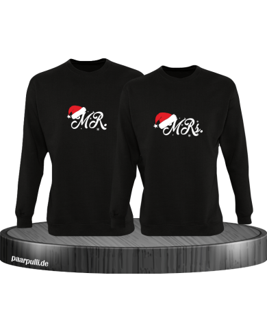 Mr. and Mrs. Sweatshirt schwarz Mr. and Mrs. Sweatshirt schwarz