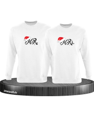 Mr. and Mrs. Sweatshirt weiß