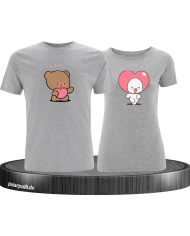 Milk and Mocha Herz T-Shirt