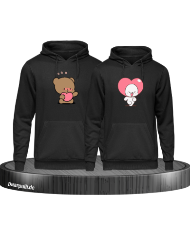 Milk and Mocha Herz Hoodie Milk and Mocha Herz Hoodie