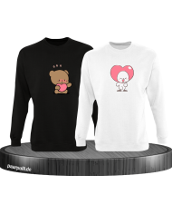 Milk and Mocha Herz Sweatshirt