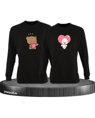 Milk and Mocha Herz Sweatshirt