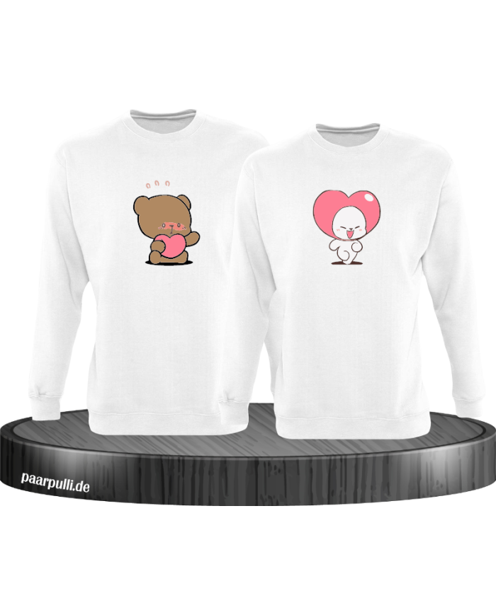 Milk and Mocha Herz Sweatshirt