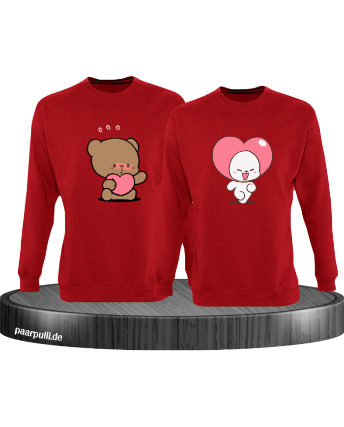 Milk and Mocha Herz Sweatshirt