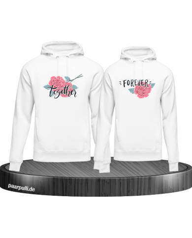 Together Forever Rose Hoodie Together Forever Rose Hoodie