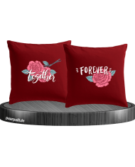 Together Forever Kissenbezüge Set