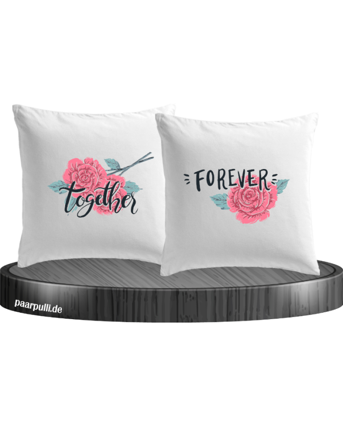 Together Forever Kissenbezüge Set